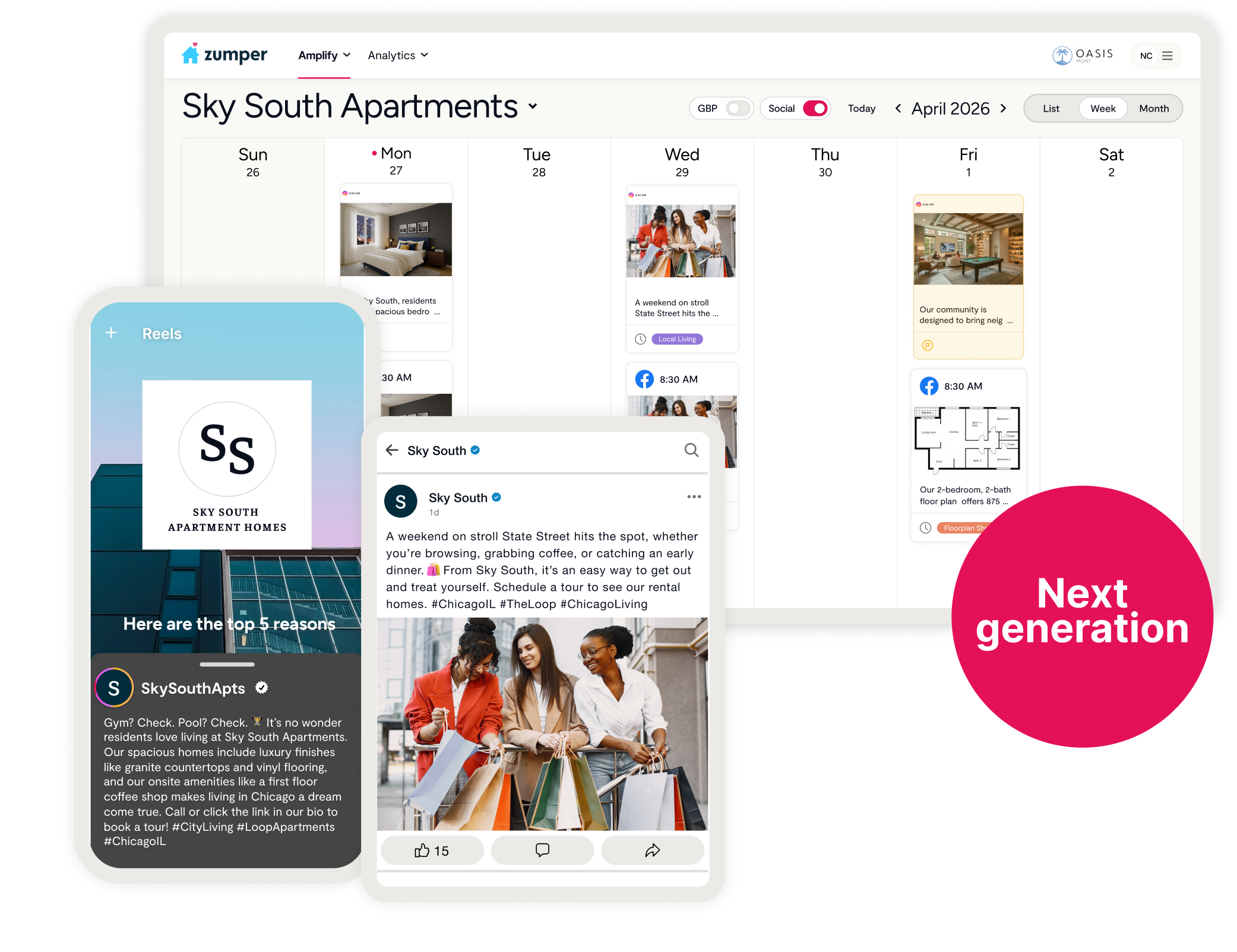 Next generation Amplify Social