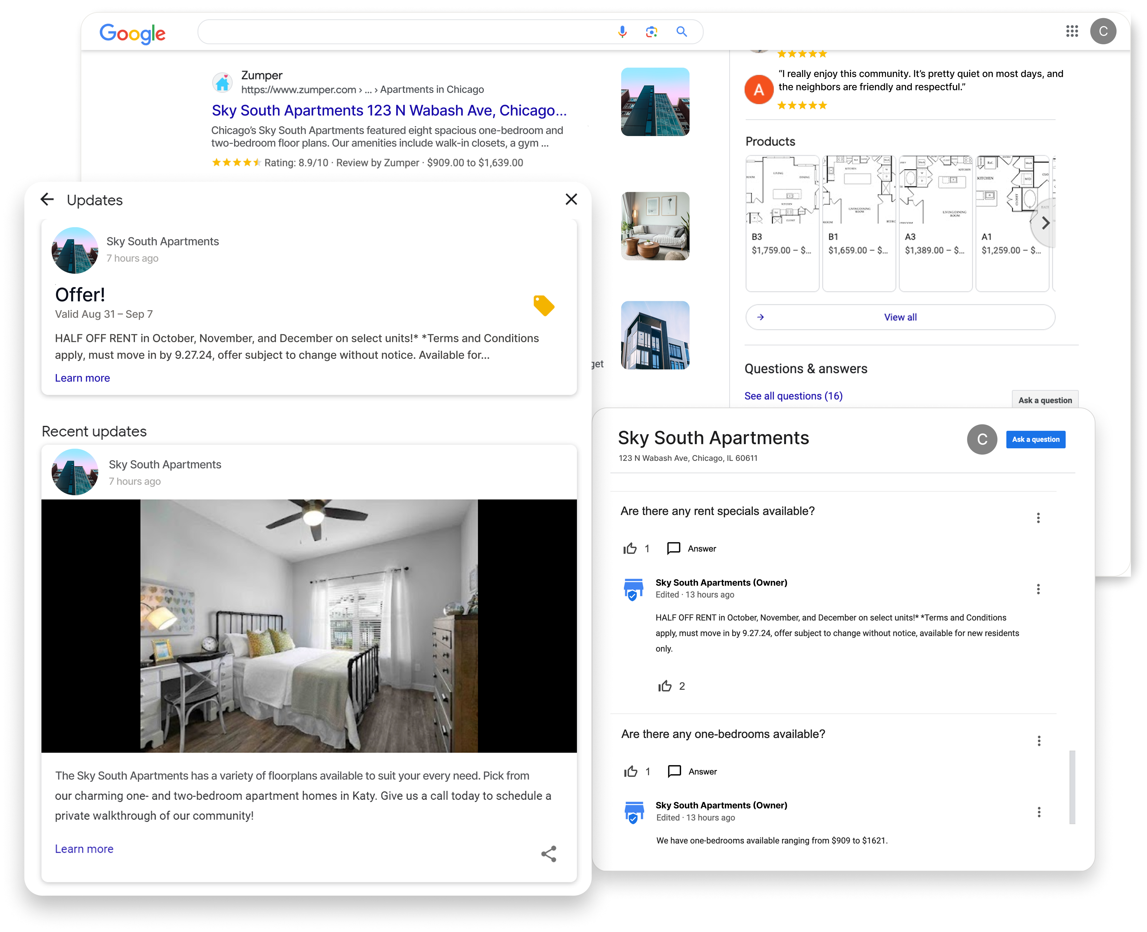 Multifamily Google Business Profile optimization
