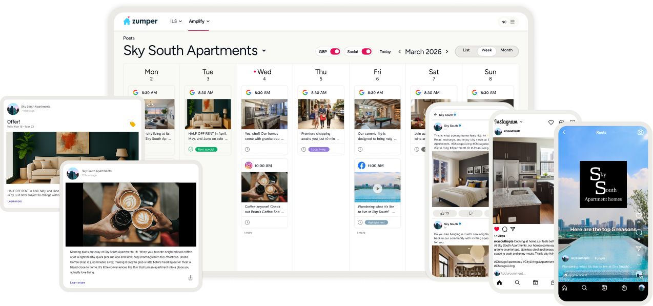 Amplify for GBP and Amplify Social